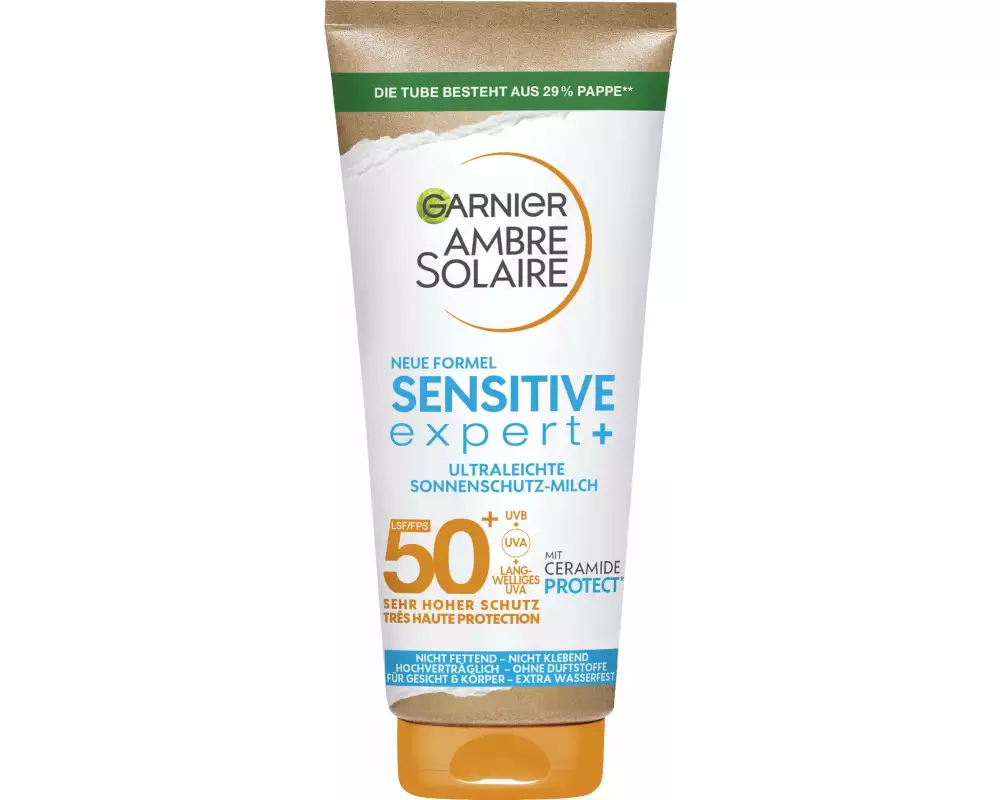 Garnier Ambre Solaire Sonnenmilch Sensitive expert SPF 50+ 175 ml