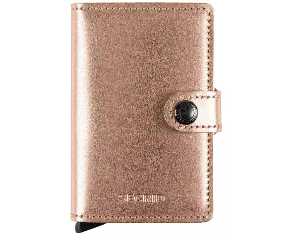 SECRID Portemonnaie Miniwallet Metallic Rose