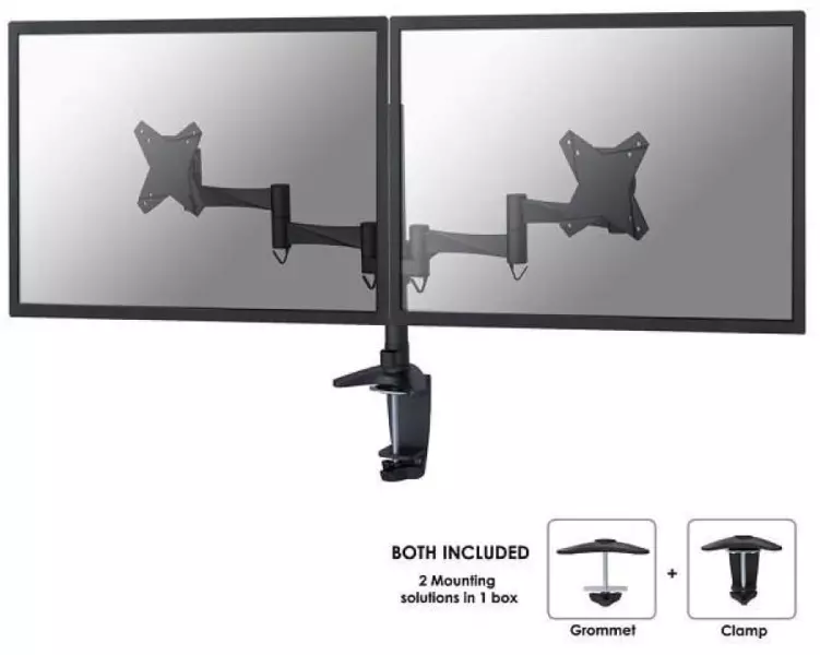 Neomounts by NewStar Tischhalterung FPMA-D1330DBLACK bis 18 kg – Schwarz