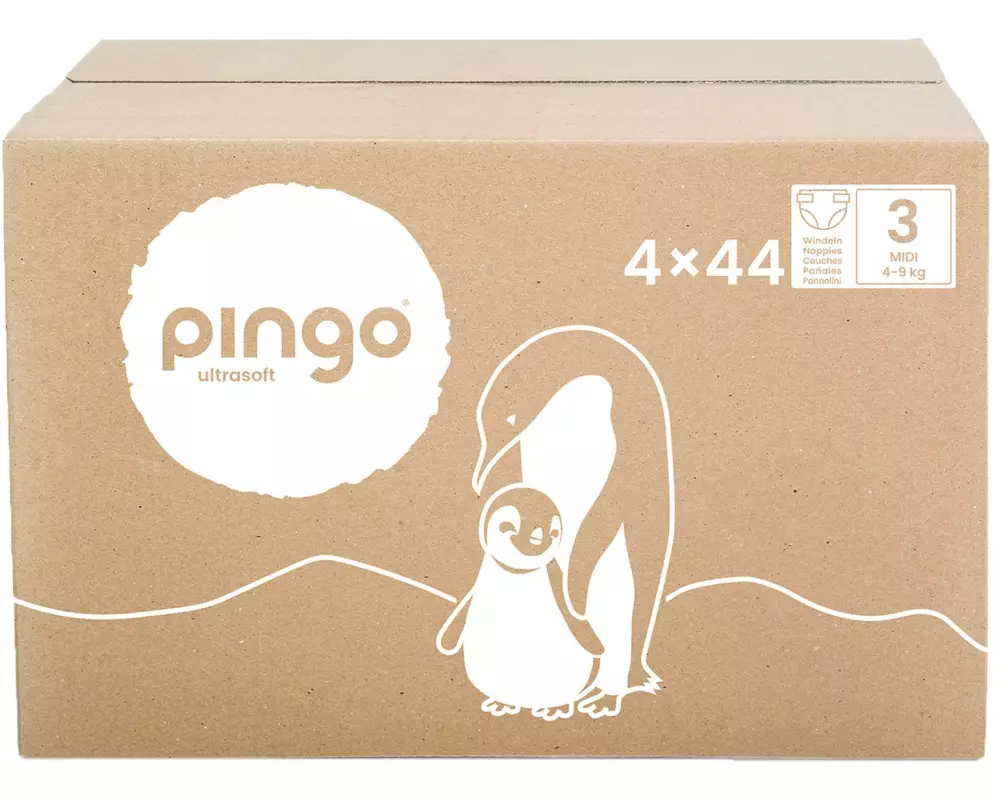 Pingo Ökowindeln Grösse 3, Midi