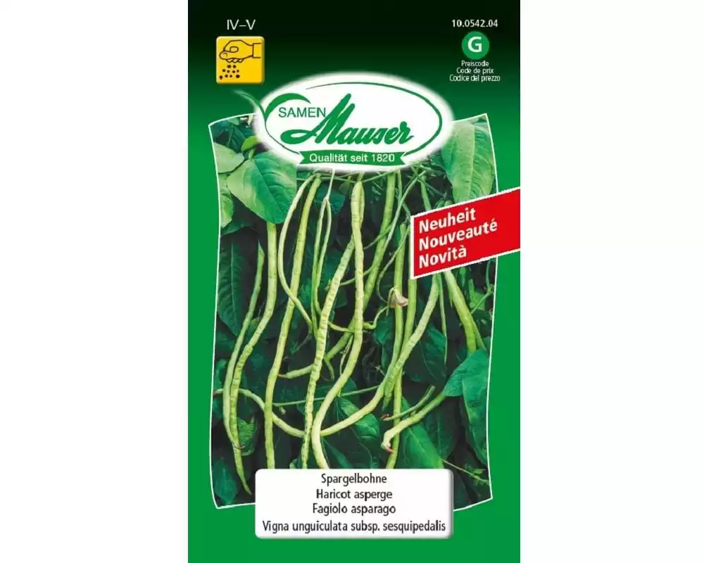 Samen Mauser Samen Spargelbohne
