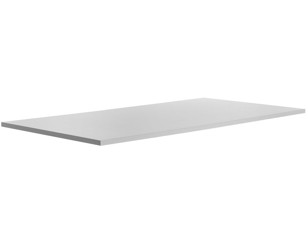 TOPSTAR Tischplatte 160X80cm O16080G grau, für E-Table