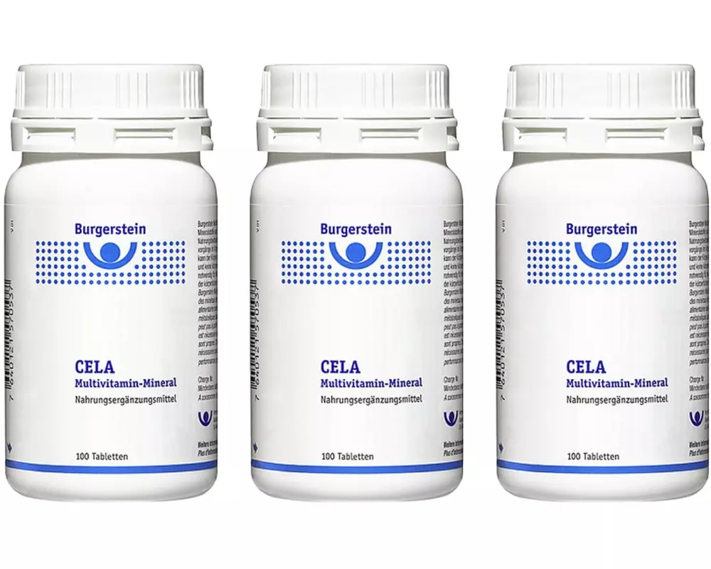 Burgerstein Multivitamin-Mineral CELA 3 x 100 Tabletten