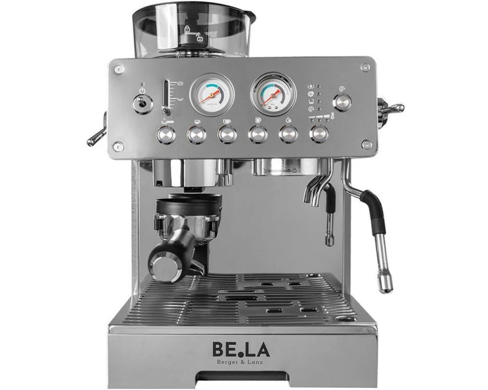 Berger Lanz Siebträgermaschine STK03CNS Silber