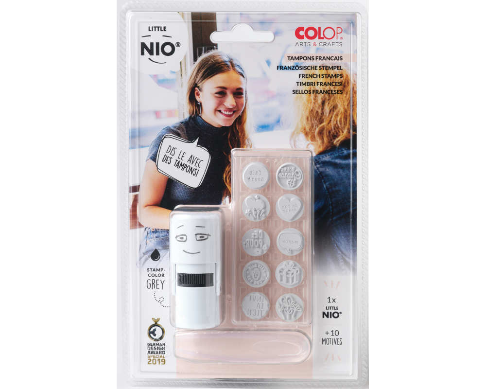 COLOP Textstempel 154848 Little NIO Handmade FR