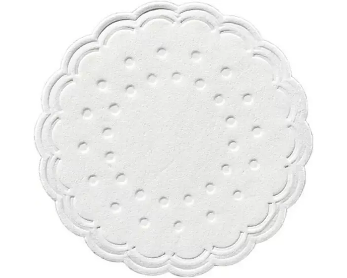 Duni Einweg-Untersetzer 250 Stück, Weiss