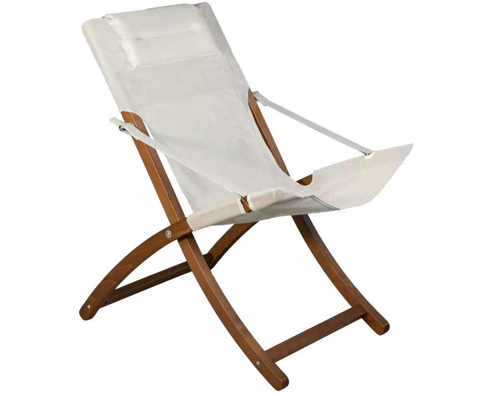 FIAM Relaxsessel Linda, Grau/Weiss