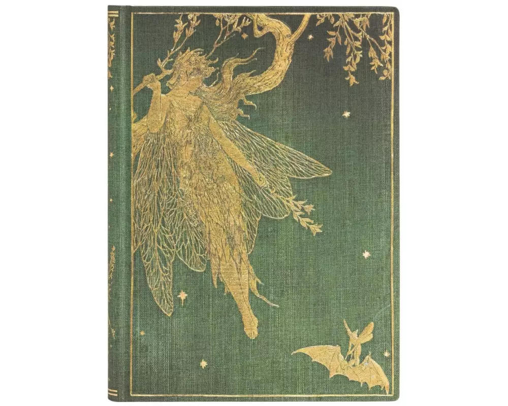 Paperblanks Notizbuch Olive Fairy 9.5 cm x 14 cm liniert