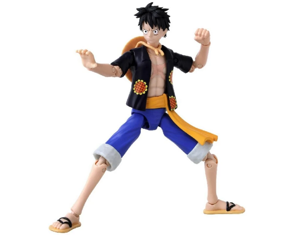 BANDAI Monkey D. Luffy Dressrosa Kunststoff mehrfarbig 17 cm