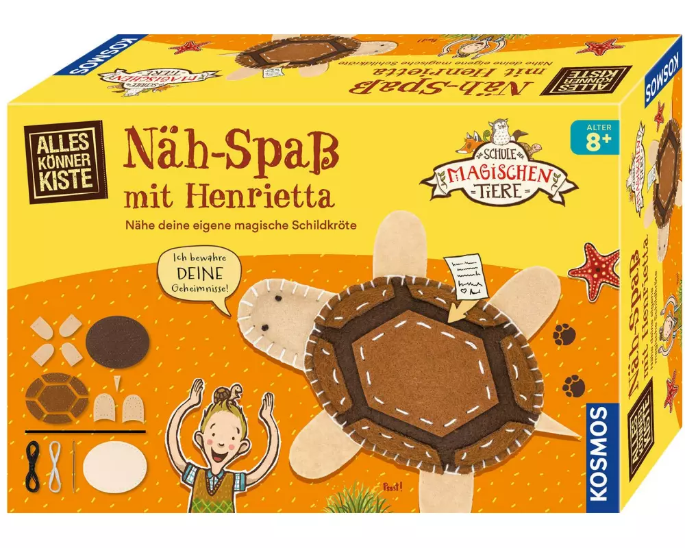 Kosmos Bastelset Magische Tiere Nähspass mit Henrietta