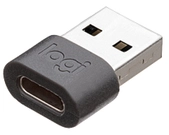 Logi Zone Wired USB-A Adapter GRAPHITE W