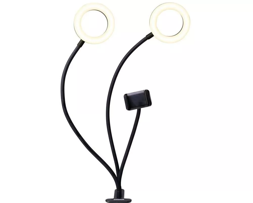 Dörr Videoleuchte 2-er Ringlicht SLR-12 Bi-Color