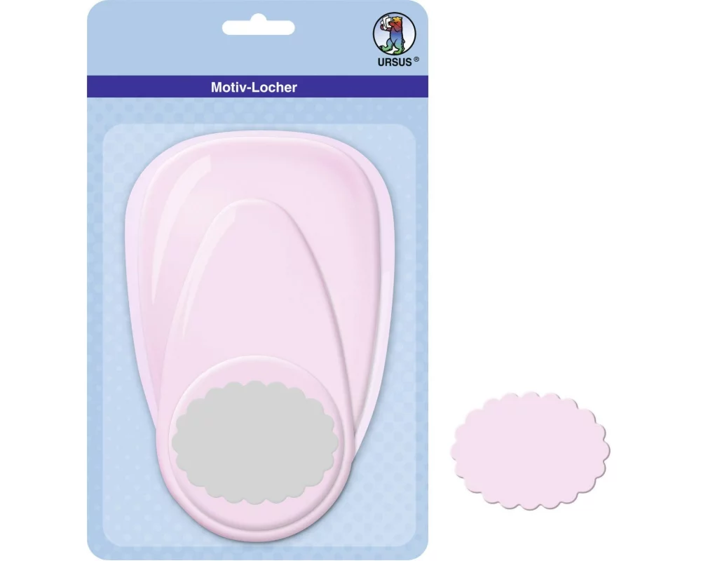 URSUS Motivstanzer Jumbo 7.6 cm, Oval