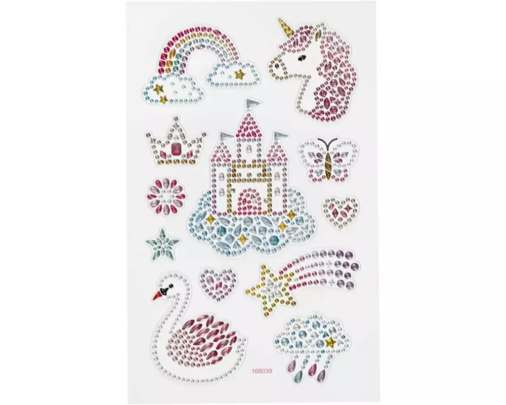 Creativ Company Glitzersticker 15 x 16.5 cm 1 Blatt