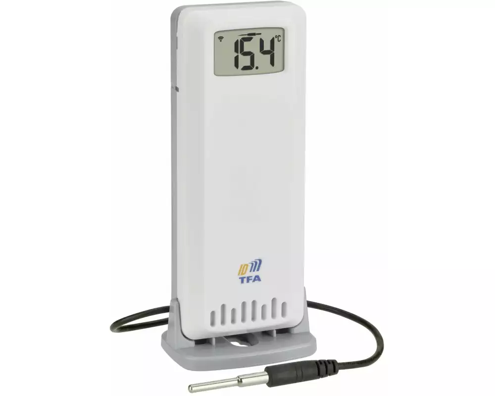 TFA Dostmann Temperatursender Weiss