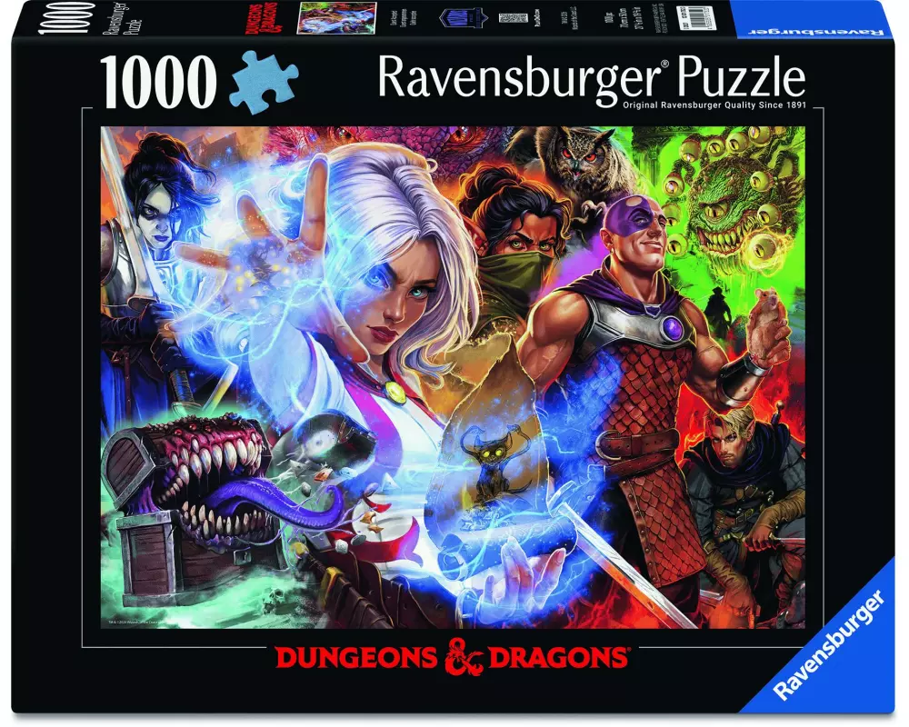 Ravensburger Quest Accepted Erwachsenenpuzzle Dungeons & Dragons 1000 Teile