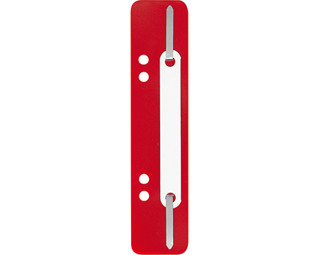 BÜROLINE Heftstreifen 15x3,4cm 608242 rot 25 Stück