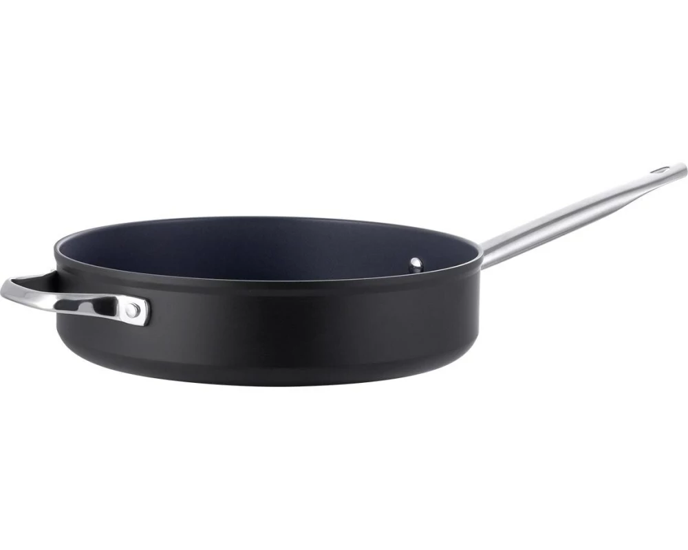 Lunasol Bratpfanne Saturn Terra Ø 28 cm, H: 7 cm Schwarz