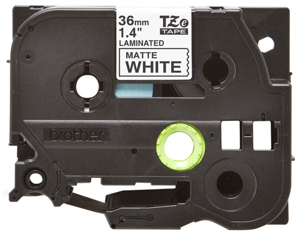 PTOUCH Band matt lamin. schwarz/weiss TZE-M261 PT-D800W/D900W 36mm