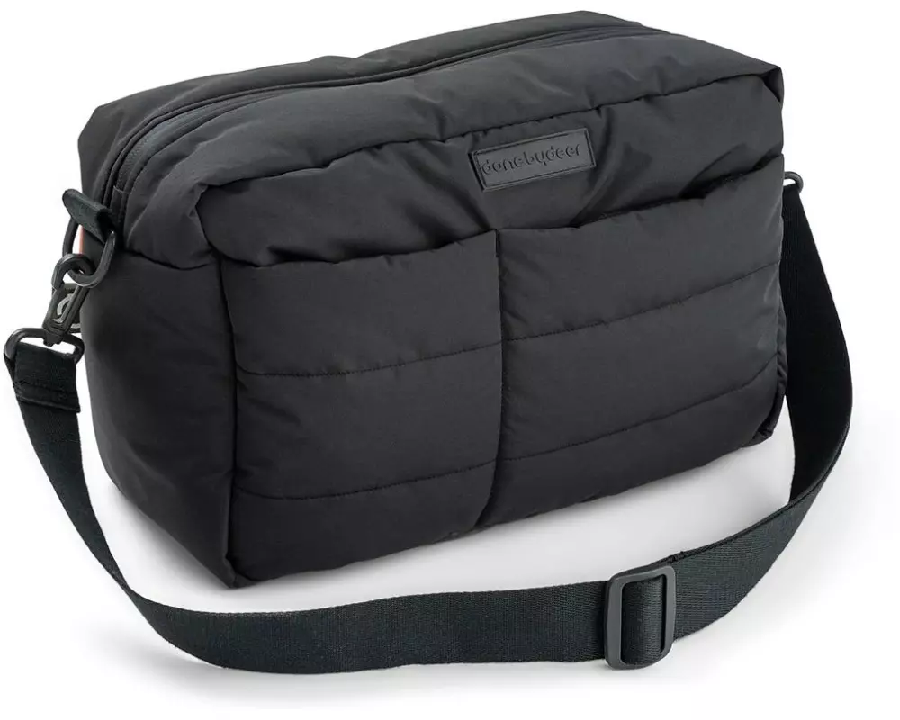 done by deer Kinderwagentasche Quilted schwarz