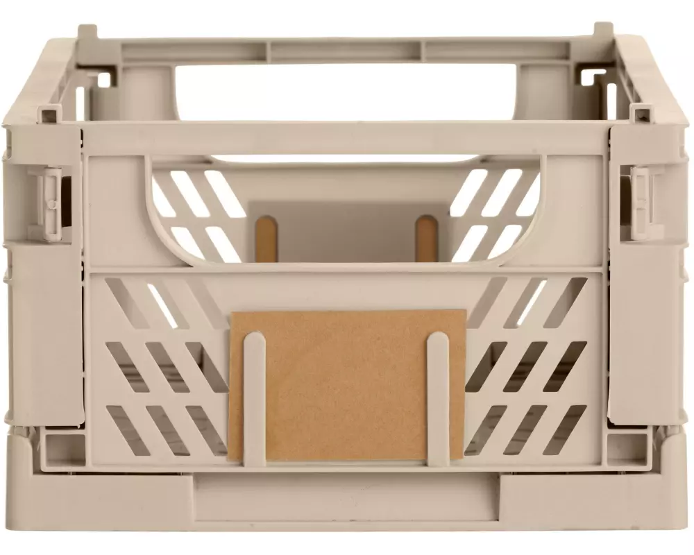 Schou Klappbox 33 x 24.5 x 15 cm - Taupe