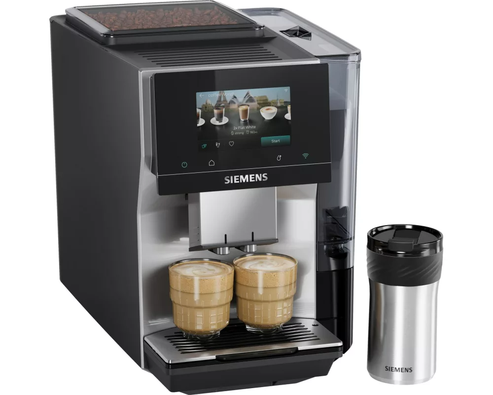 Siemens Kaffeevollautomat TP725ET7 Silber, Keine Angabe
