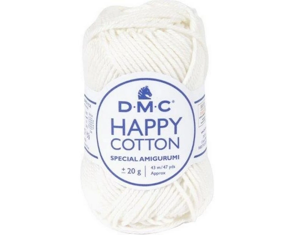 DMC Baumwollgarn Natura Happy Cotton Weiss