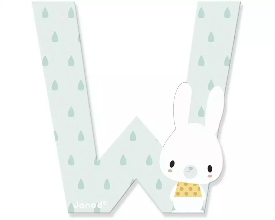 Janod Buchstabe W Pure