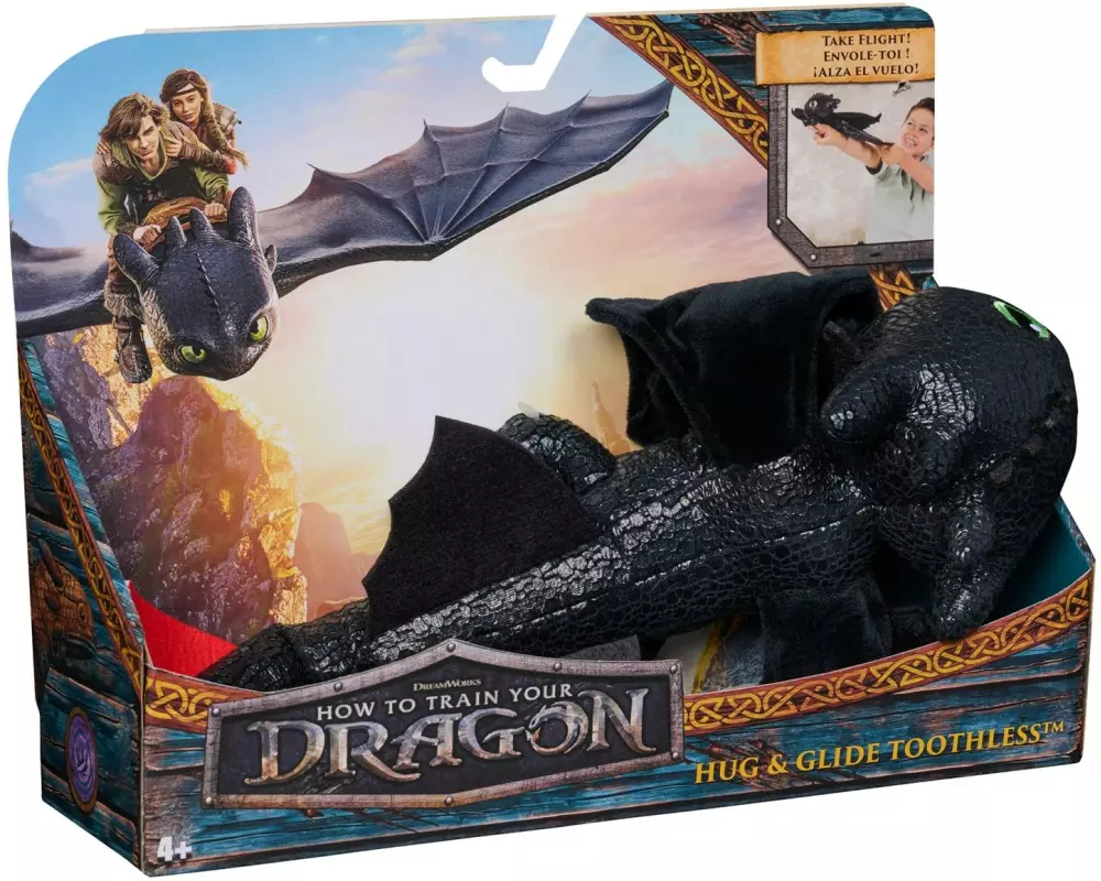 Spinmaster Plüsch Dragons Kuscheln mit Ohnezahn Dragons Film Plüsch
