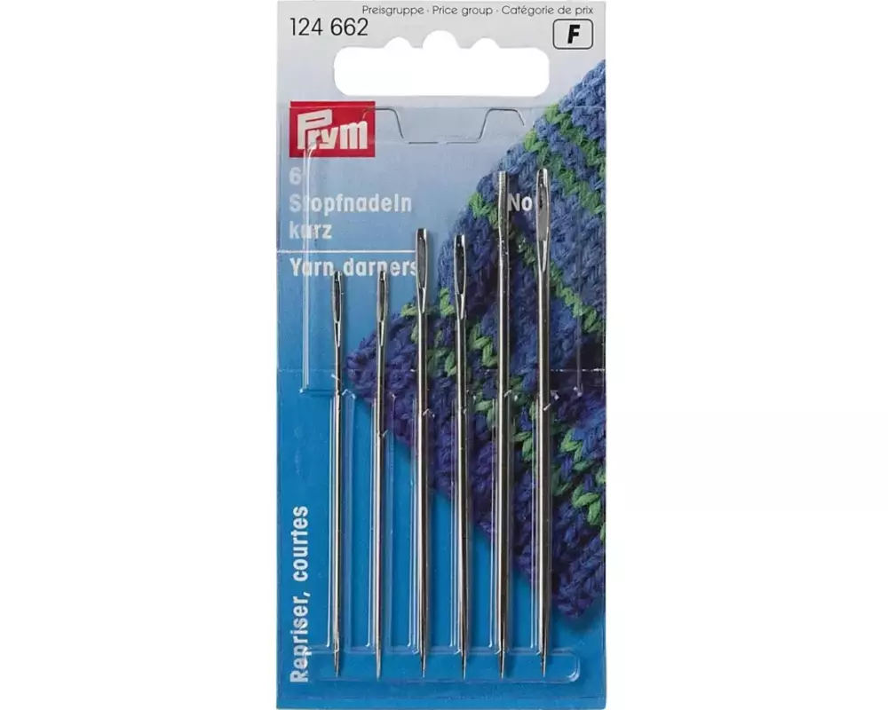 Prym Stopfnadel Nr. 5/0-1/0, 6 Stück