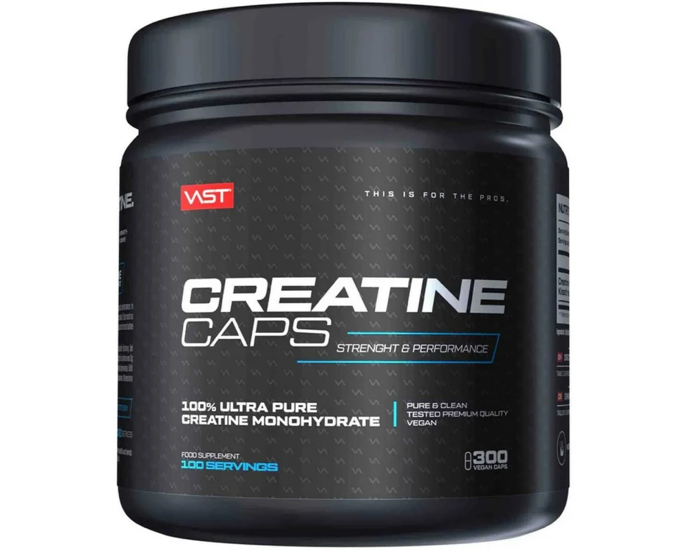 VAST VAST Creatine Ultra Pure 300 HPMC Capsules