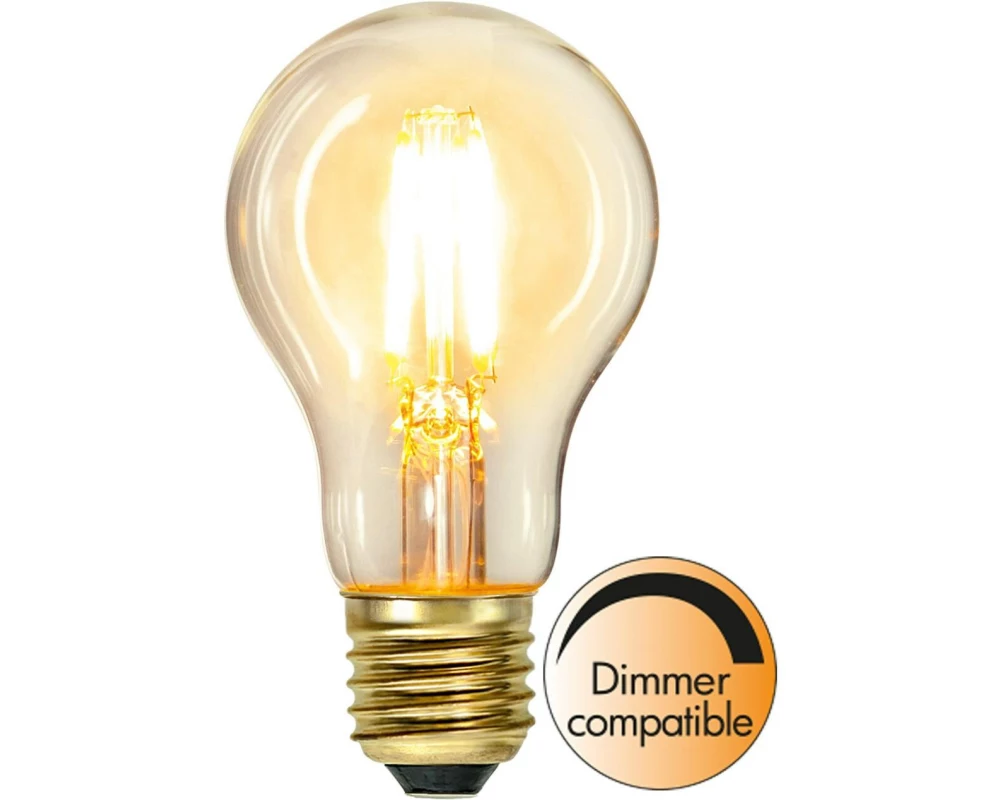 Star Trading LED Leuchtmittel E27 A60 Soft Glow 400 lm, 2100K, 4W, 230 V