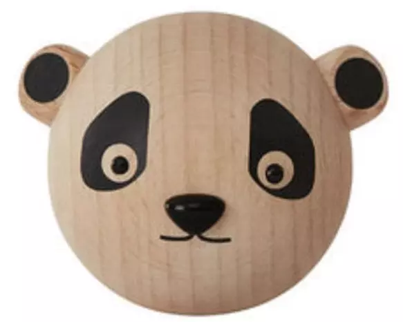 OYOY Wandhaken Mini-Pandahaken Ø 6 cm