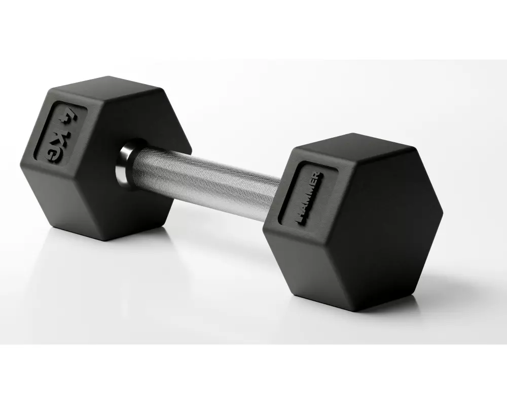HAMMER Kurzhantel Hexagon PRO 1 x 4 kg