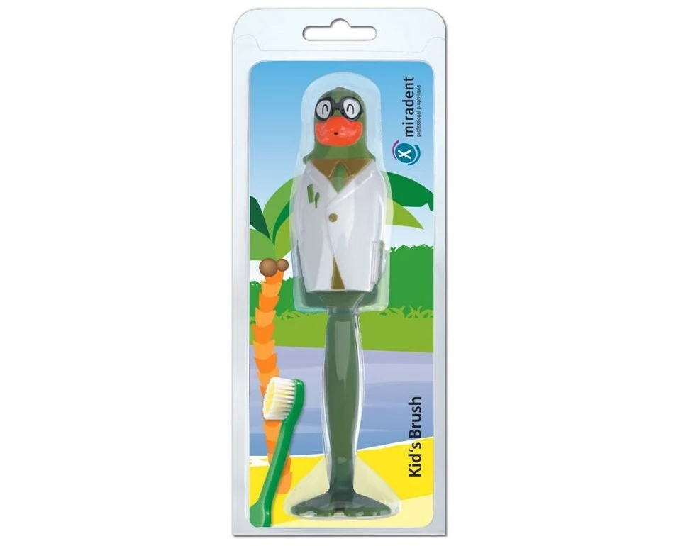 Miradent Kid's Brush Papagei Kinderzahnbürste Papagei weich