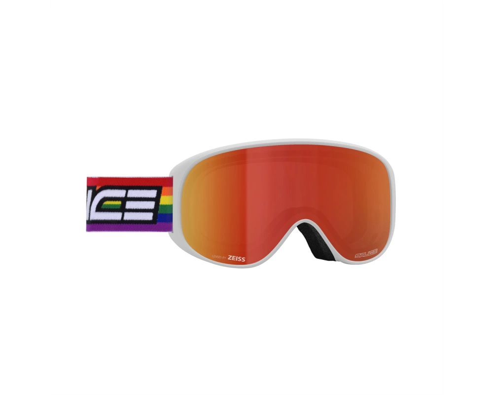 Salice Occhiali Skibrille 100DARWF, White-Red Darw Red