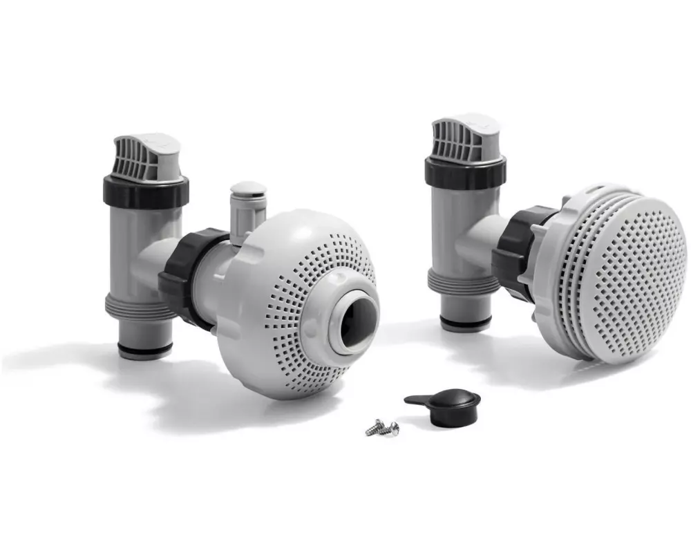 Intex Ersatzteil Ø 38 mm Ein- und Auslass Fitting-Set