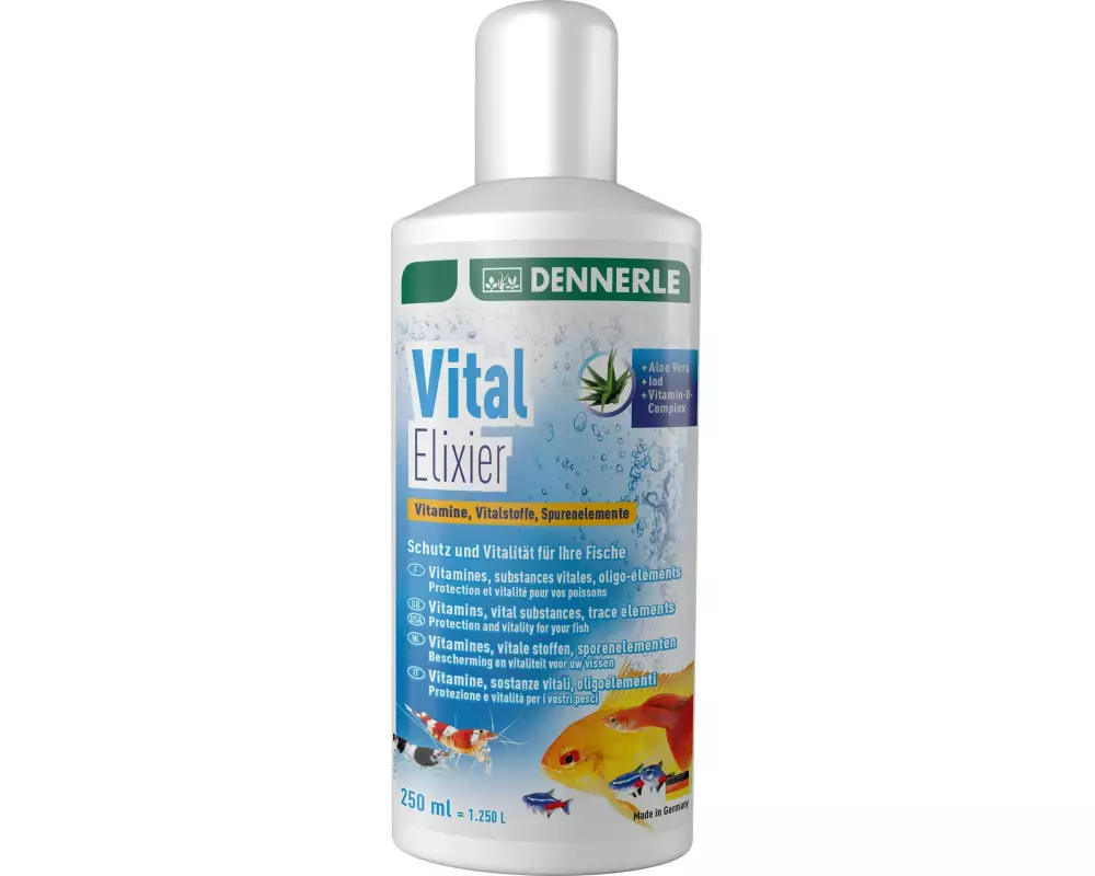 Dennerle Fischpflege Vital Elixier, 250 ml