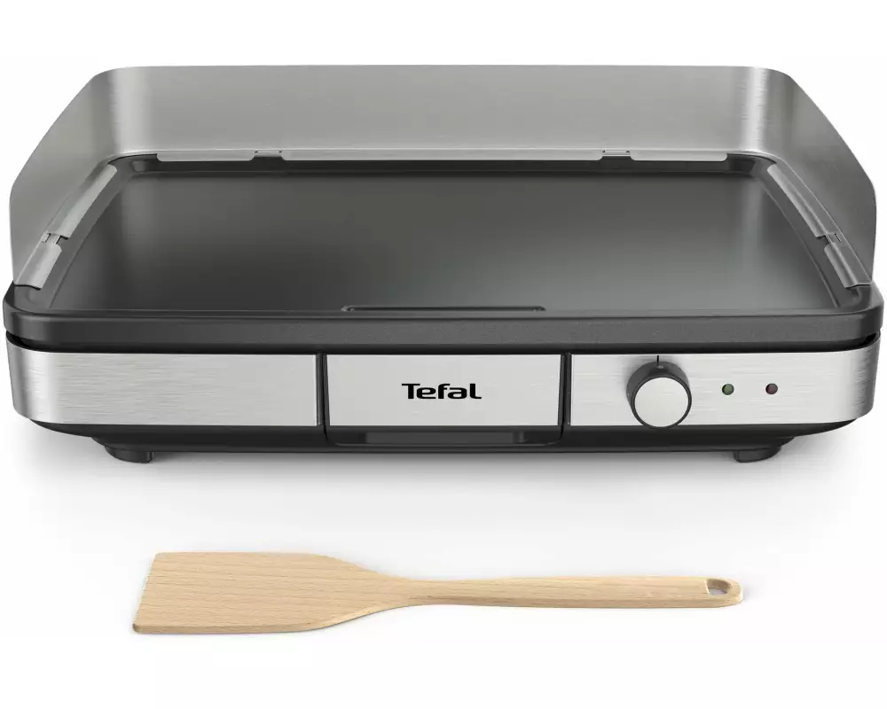 Tefal Tischgrill Maxi Plancha Schwarz/Silber