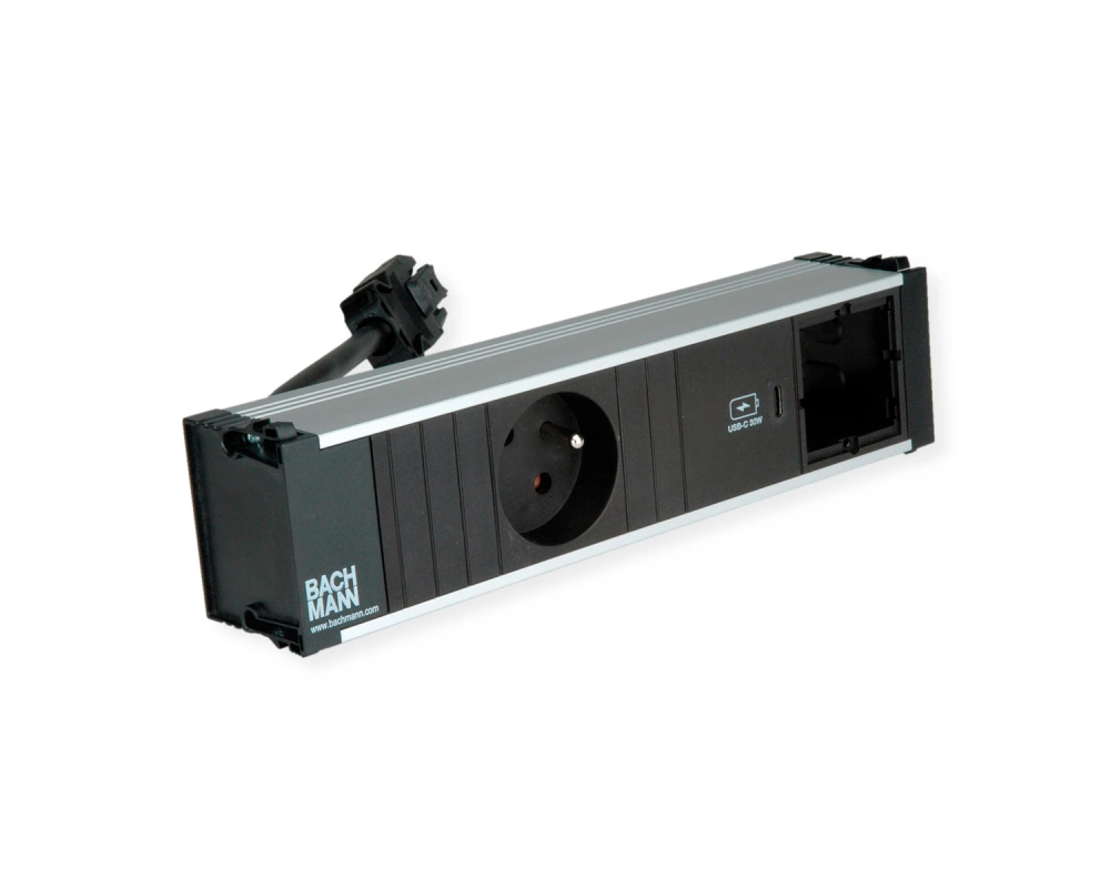 BACHMANN CONI 1xUTE 1xUSB C 30W 1xCM 0,2m GST18