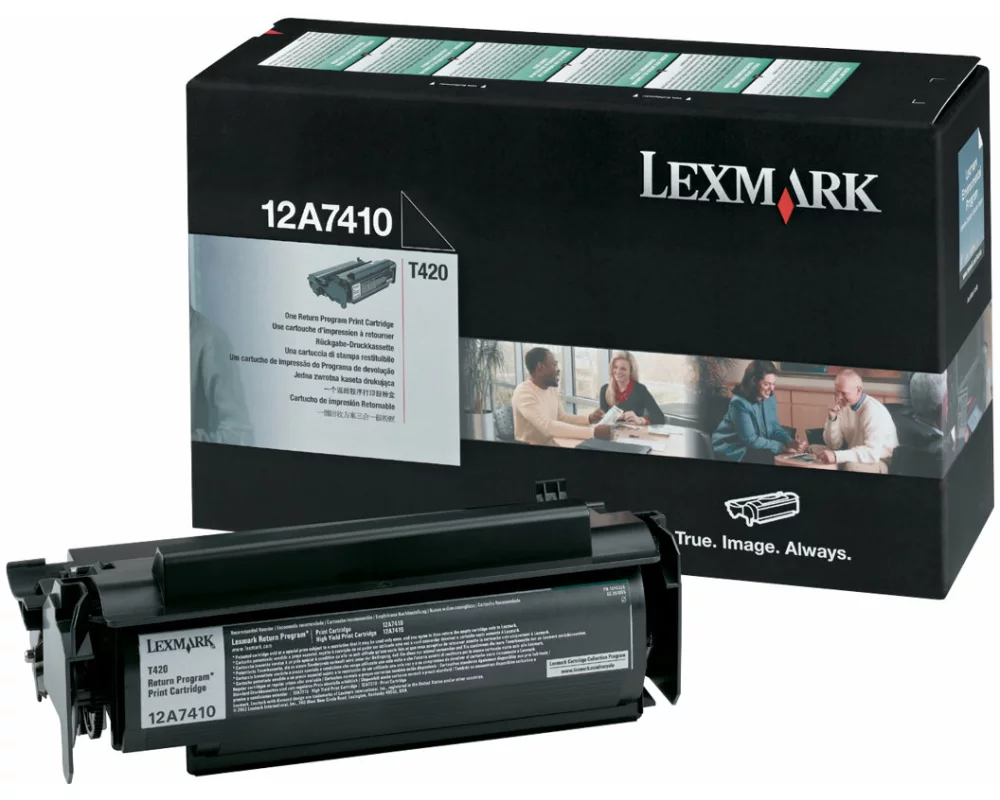 Lexmark T420 Toner black high Capacity 10.000 pages return program