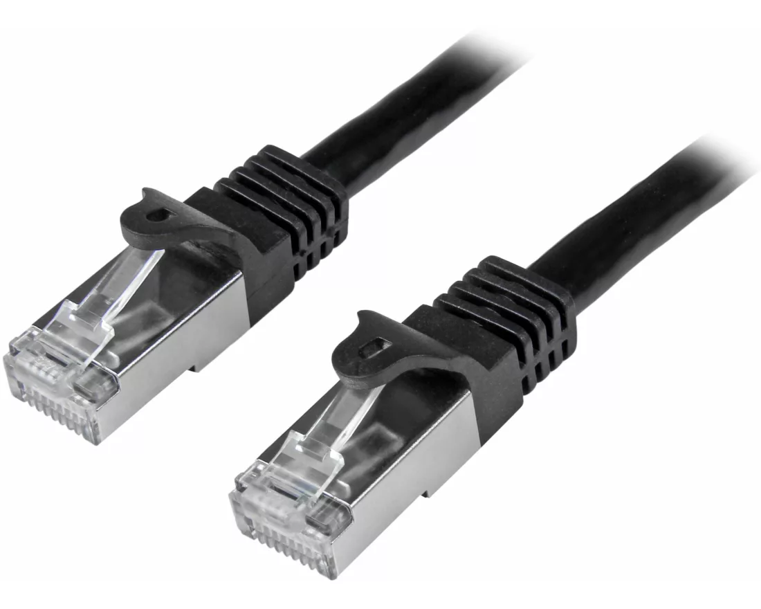 StarTech.com N6SPAT5MBK Netzwerkkabel Schwarz 5 m Cat6 SF/UTP (S-FTP)