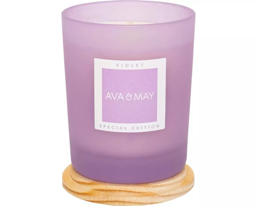 AVA & MAY Duftkerze Violet XOXO 180 g