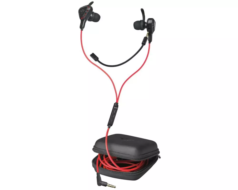 Trust Headset GXT 408 Cobra Rot/Schwarz