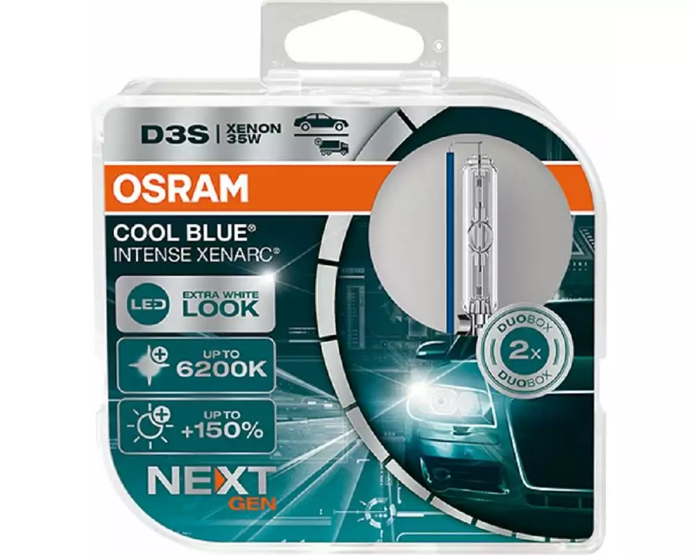 OSRAM Xenarc Cool Blue Intense NextGen D3S PK32d-5 LKW/PKW