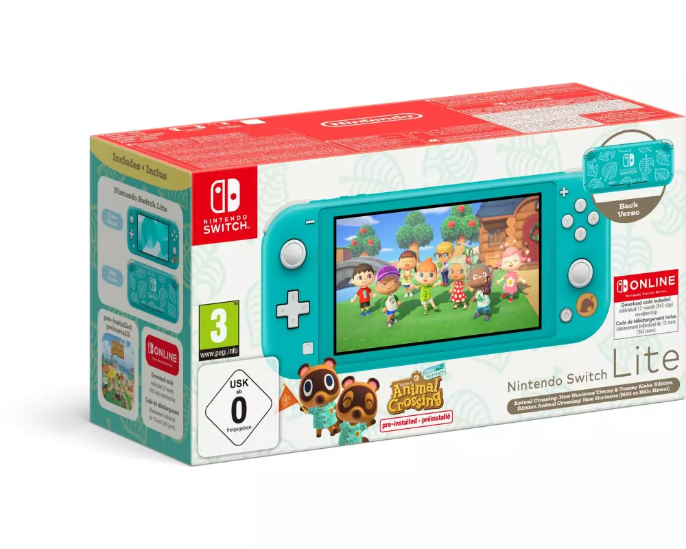 Nintendo Handheld Switch Lite Animal Crossing – Nepp Edition