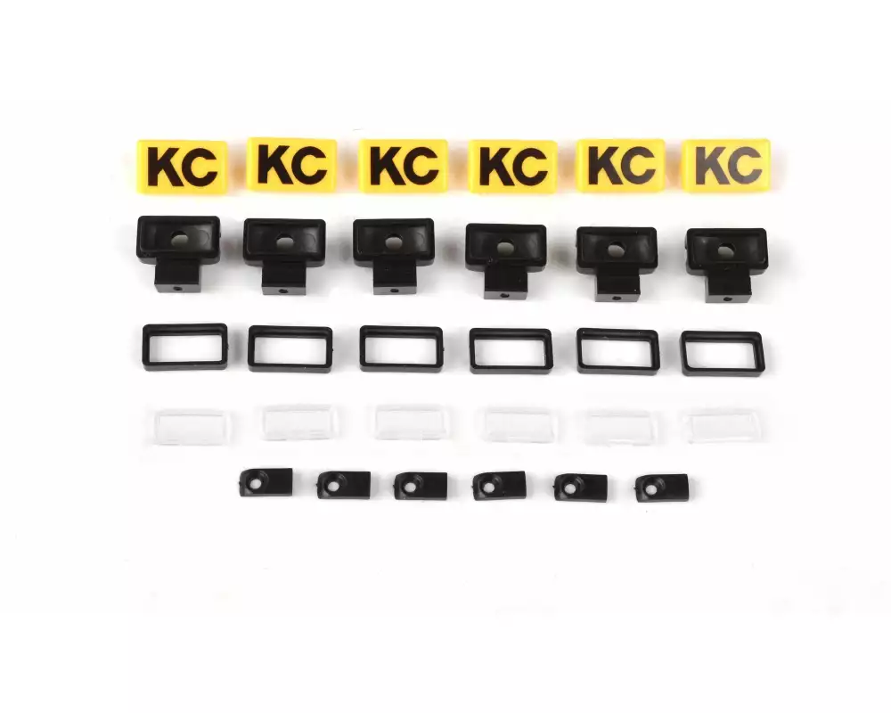 RC4WD Modellbau-Beleuchtung KC HiLiTES Rechteckig mit Covers