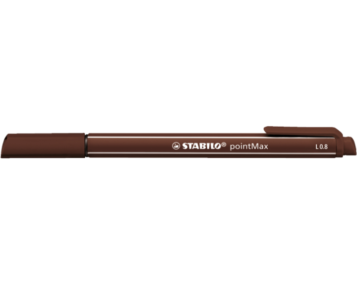 STABILO Fineliner PointMax 0.8mm 488/45 braun