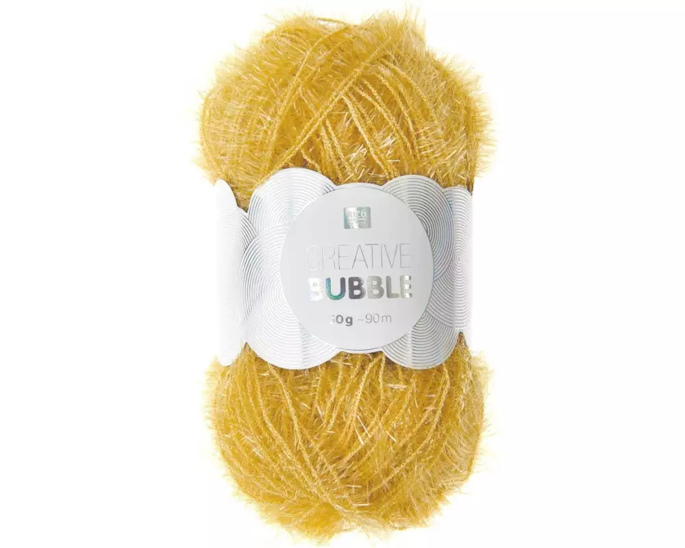 Rico Design Wolle Creative Bubble 50 g Maisgelb