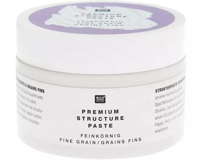 Rico Design Bastelfarbe Premium Strukturpaste 120m